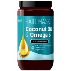 BIO NATURELL Maska do włosów z olejem kokosowym i Omega3 946 ml