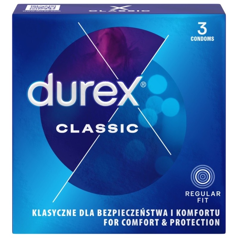 DUREX Arouser Prezerwatywy klasyczne 1 op.- 3 sztuki