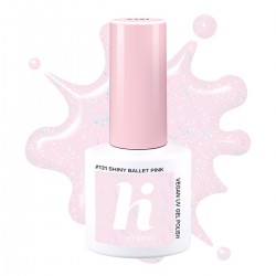HI HYBRID Lakier hybrydowy nr. 131 Shiny Ballet Pink 5 ml