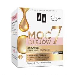 AA MOC 7 OLEJÓW Krem 65+ multiujędrniający 50ml