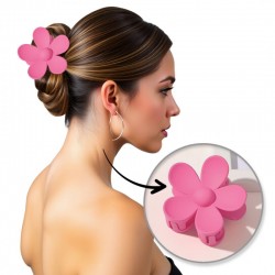 ECARLA Klamra d/wł. SP152CR kwiat ciemny róż