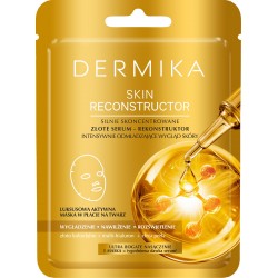 DERMIKA SKIN RECONSTRUCTOR Silnie skoncentrowane złote serum - rekonstruktor intensywnie odmładzający wygląd skóry. Luksusowa ak