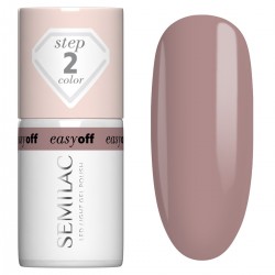 SEMILAC Easy Off Lakier hybrydowy Led Light Mocha Cream 7 ml