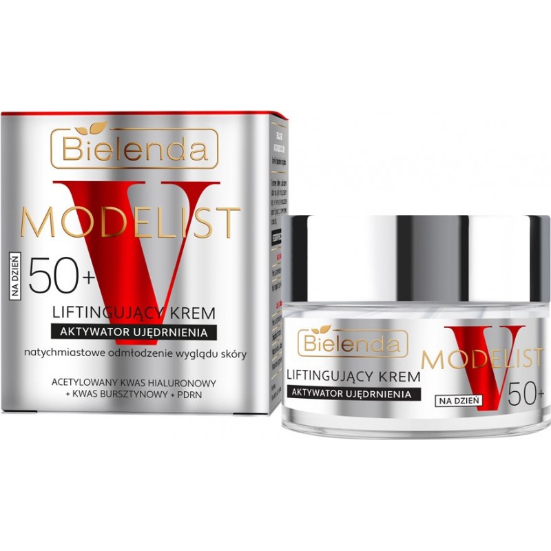 BIELENDA V-MODELIST Liftingujący krem - aktywator ujędrnienia 50+ na dzień 50 ml