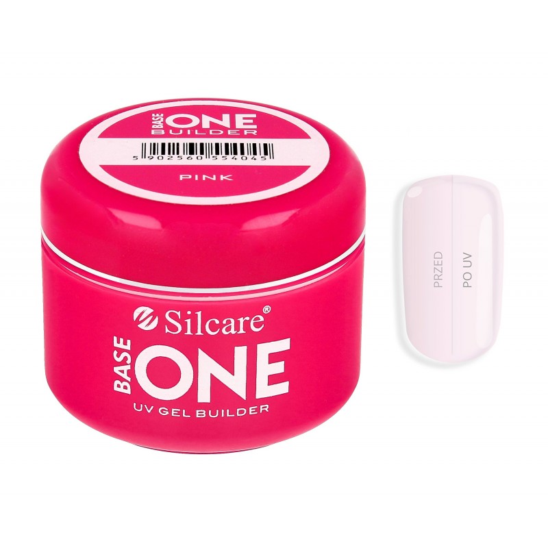 SILCARE Base One Gel  50g Pink new