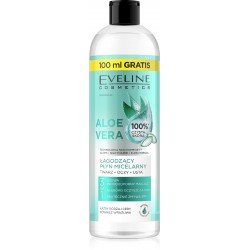 EVELINE Skin Comfort Łagodzący płyn micelarny Aloe Vera 3w1 500 ml