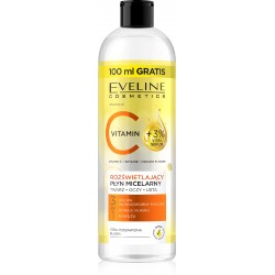 EVELINE Vitamin c Rozświetlający płyn micelarny 3w1 500 ml
