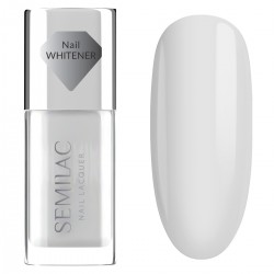 SEMILAC Nail Lacquer Klasyczny lakier do paznokci 100 Nail Whitener 9 ml