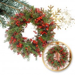 ECARLA ŚW Girlanda wieniec na drzwi 45cm WSN23