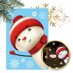 ECARLA ŚW Naklejki NKD20 na okno