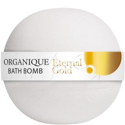 ORGANIQUE Eternal Gold Odżywcza kula do kąpieli 170 g