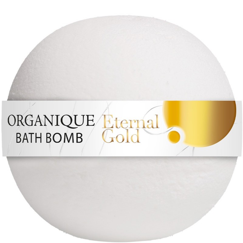 ORGANIQUE Eternal Gold Odżywcza kula do kąpieli 170 g