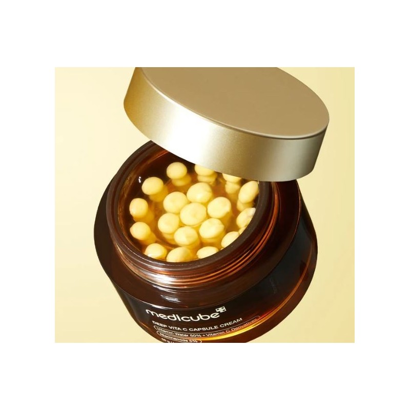MEDICUBE Deep Vita C Capsule Krem z kapsułkami 55g
