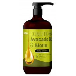 BIO NATURELL Odżywka do włosów z olejem z awokado i biotyną 946 ml