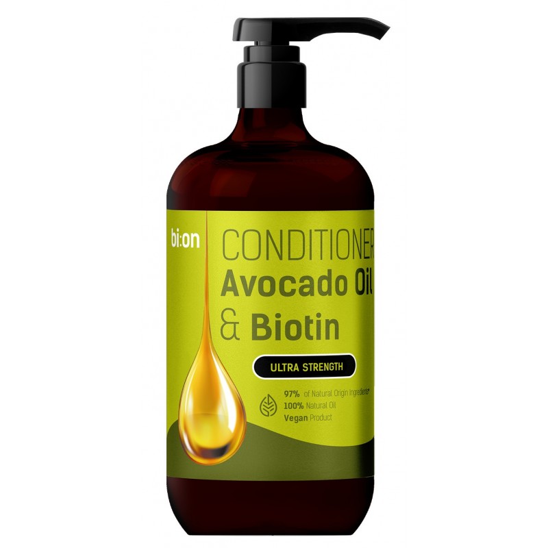 BIO NATURELL Odżywka do włosów z olejem z awokado i biotyną 946 ml