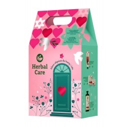 HERBAL CARE Zestaw prezentowy Dzika róża (Kąpiel odżywcza 500ml +Krem do twarzy 50ml+ Krem do rąk 100ml)