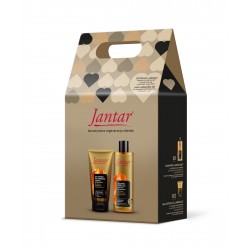 JANTAR Zestaw prezentowy (Szampon do laminacji 300ml + Galaretka do laminacji 150ml)