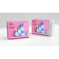 TOŁPA Zestaw prezentowy Clinical boost (Serum do twarzy 30ml + Krem intensywnie nawilżający do twarzy 40ml)