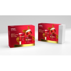 TOŁPA Zestaw prezentowy Age vitality 4 ceramidy 60+ (Krem do twarzy przeciwzmarszczkowy 50ml + Krem pod oczy przeciwzmarszczkowy