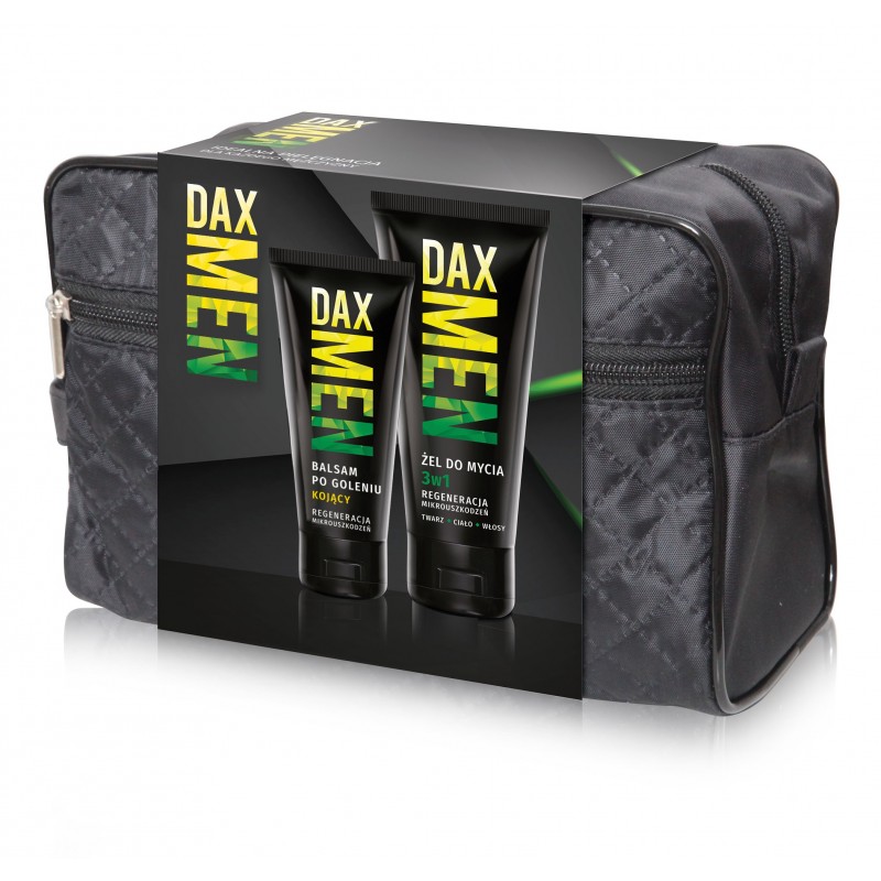 DAX ZEST ŚW Men Balsam kojacy + Żel do mycia