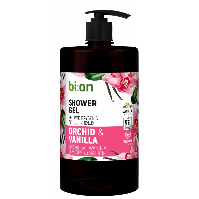 BIO NATURELL Kremowy żel pod prysznic Orchidea i Wanilia 946 ml