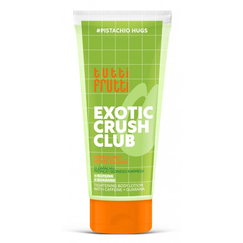 Tutti Frutti Pistachio Hugs Napinający nutri-balsam do ciała pistacja + kofeina + guarana, 200ml