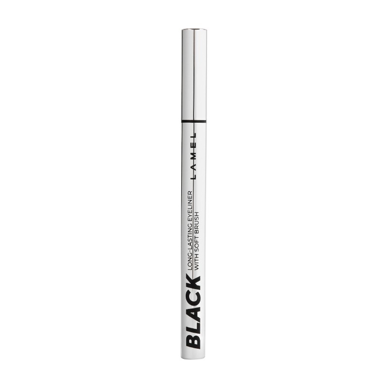 LAMEL Eyeliner z miękkim pędzelkiem Black 01