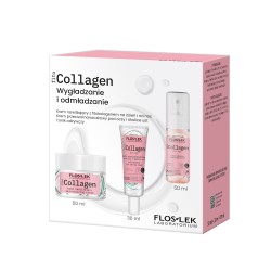 FLOS ZEST ŚW Collagen Krem d.tw+Krem/oczy+Tonik