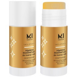 MARION Rozświetlacz w sztyfcie do twarzy migdałowy 25 g