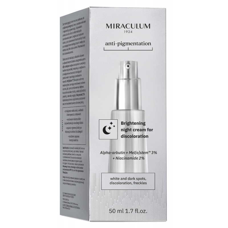 MIRACULUM Anti-Pigmentation Krem rozjaśniający przebarwienia 50 ml