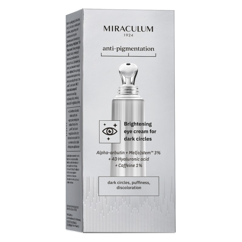 MIRACULUM Anti-Pigmentation Krem pod oczy rozjaśniający cienie
