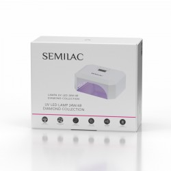 SEMILAC Diamond Collection Lampa do paznokci hybrydowych UV LED 24W/48