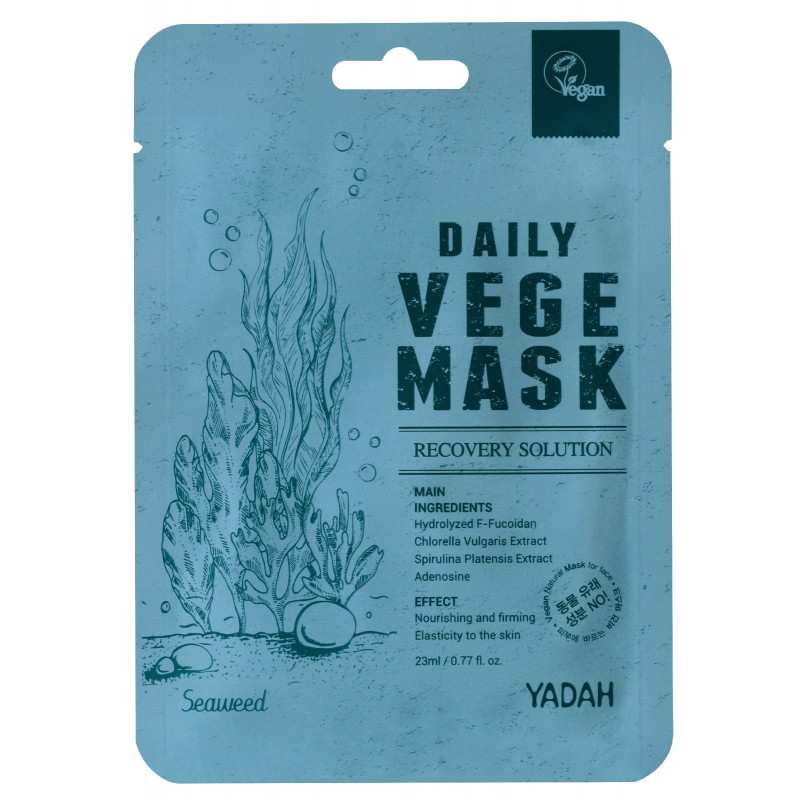 YADAH Daily Vege Maska w płachcie Wodorosty 23 ml