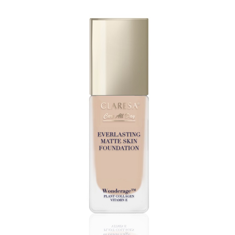 CLARESA Care All Day Everlasting Matte Skin Foundation Podkład matująco-wygładzający 05 Sand 32 ml