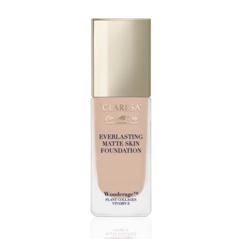 CLARESA Care All Day Everlasting Matte Skin Foundation Podkład matująco-wygładzający 06 Natural Tan 32 ml