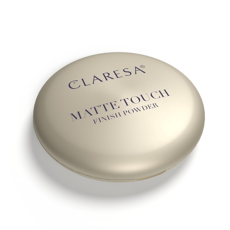 CLARESA Matte Touch Finish Powder Matujący puder prasowany wykończeniowy 02 10 g