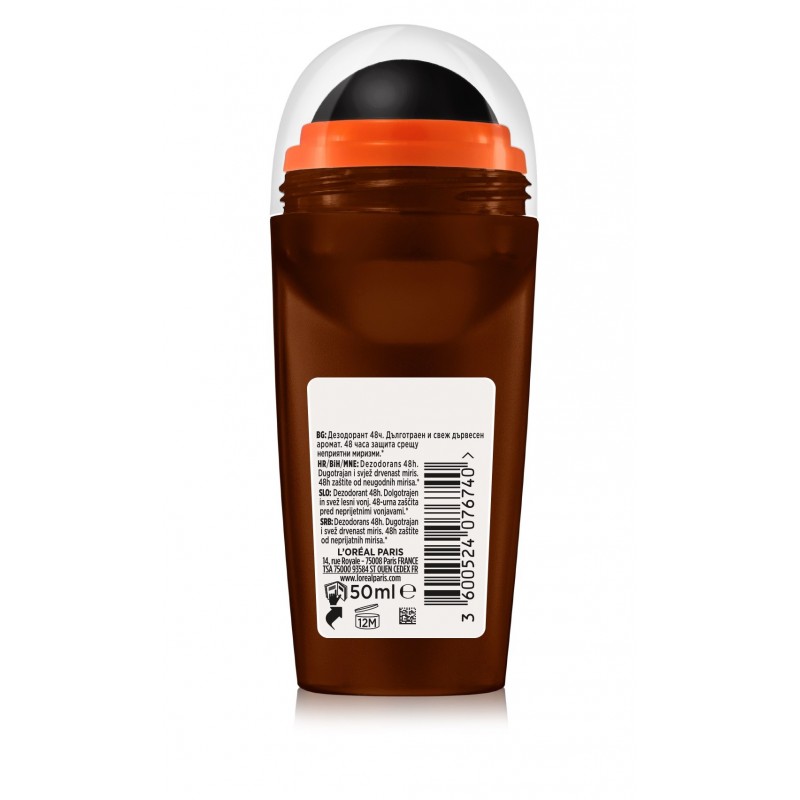 LOR MEN DEO roll-on Barber Club 48h&