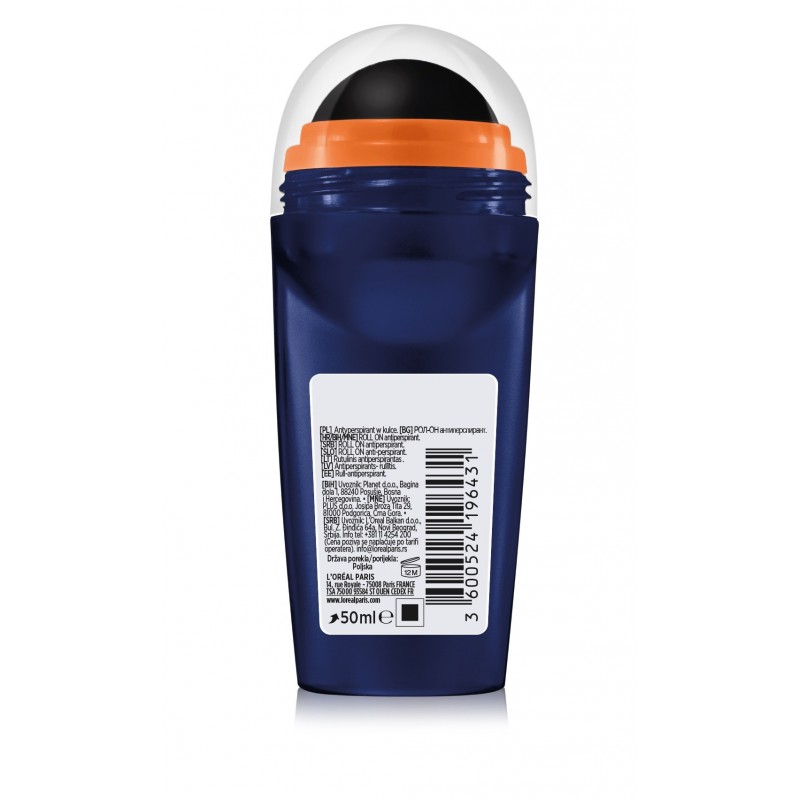 LOR MEN DEO roll-on Hydra Hyaluronic 72h&