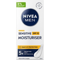 NIVEA MEN Krem 75ml Sensitive d/twarzy SPF15
