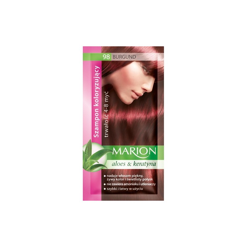 MARION Szampon kolor.4-8 myć 98-burgund&