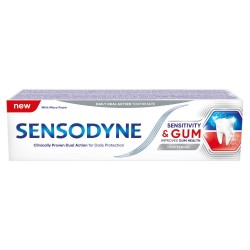 GSK SENSODYNE Pasta NADWRAŻLIWOŚĆ SENS&GUM WHITE&