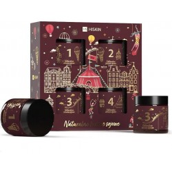 HISKIN Zestaw prezentowy Świece sojowe bordowe 4 szt.