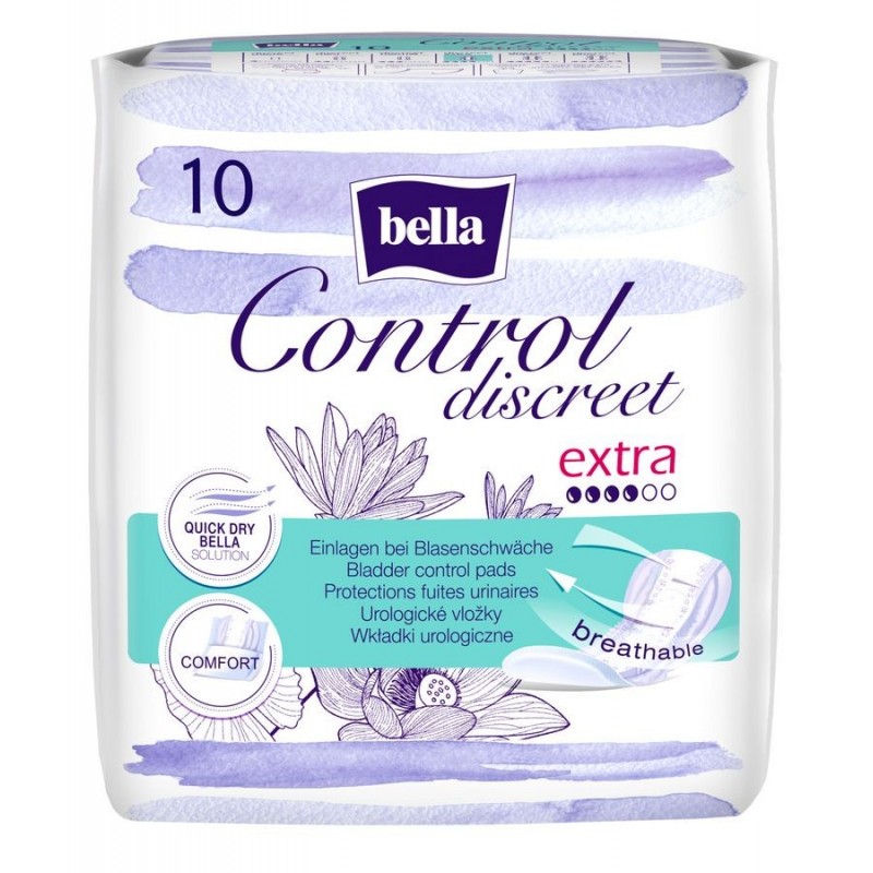 BELLA Control Discreet Extra Wkładki urologiczne 1 op. - 10 szt.