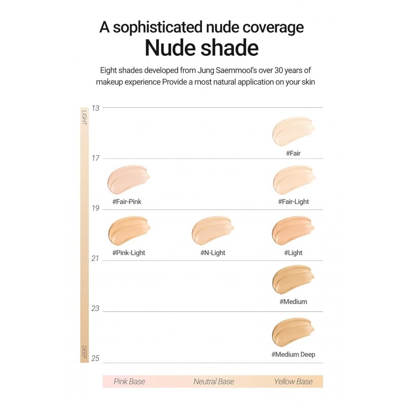 JSM Essential Skin Nuder Cushion Podkład do twarzy Light 14 g