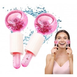 ECARLA Kule do masażu twarzy z efektem chodzenia ROL03