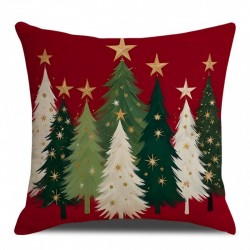 ECARLA Poszewka na poduszkę świąteczna Boże Narodzenie motyw Boho 45 x 45 cm POD245