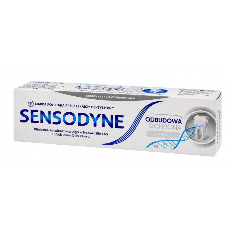 GSK SENSODYNE Pasta ODBUDOWA I OCHR.White 75ml&