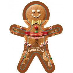 GĄBKA świąteczna z mydłem Piernik&