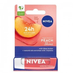 NIVEA POMADKA Ochr.PEACH SHINE