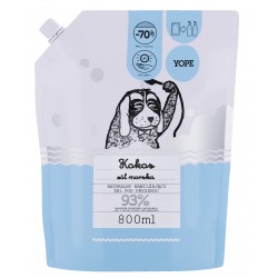 YOPE Żel p/prysznic 800ml zapas Kokos+Sól morska&